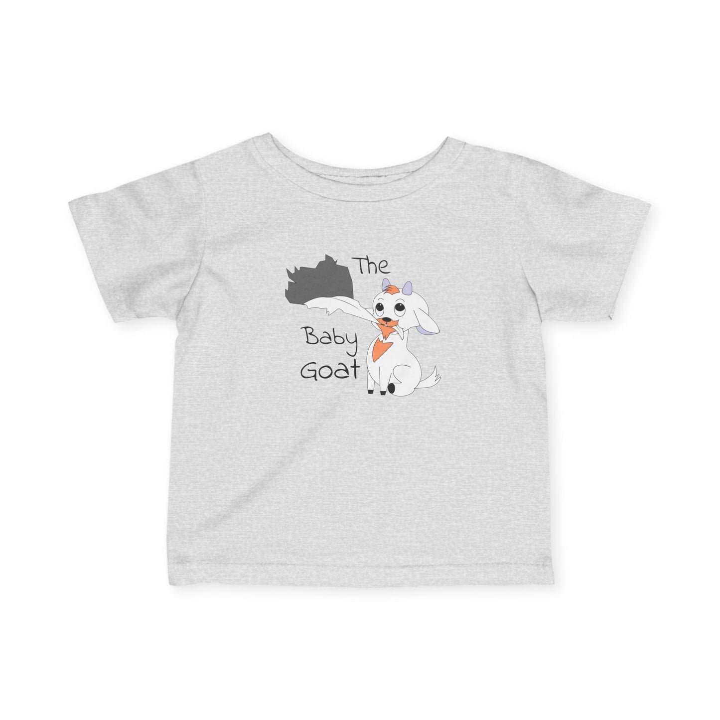 Baby Goat Infant Tee, Cute Baby Animal Shirt, Toddler Gift for New Parents, Baby Shower Present, Animal Lover Apparel